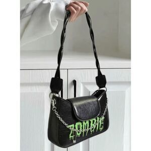 Zombie Faux Leather Goth Shoulder bag New